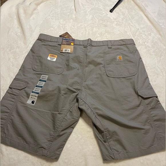 CARHARTT | Cargo Work Shorts Relaxed Fit
MENS 46W gray 11in Ripstop Force | NWT - Picture 3 of 6